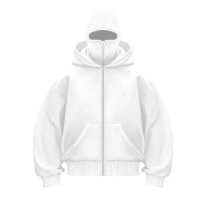 TempFit™-Maskeli Fermuarlı Kapüşon